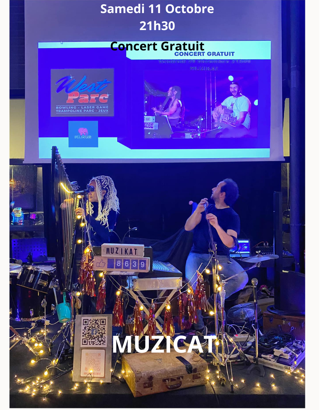 🎶 Concert Éblouissant de MUZIKAT 🌟